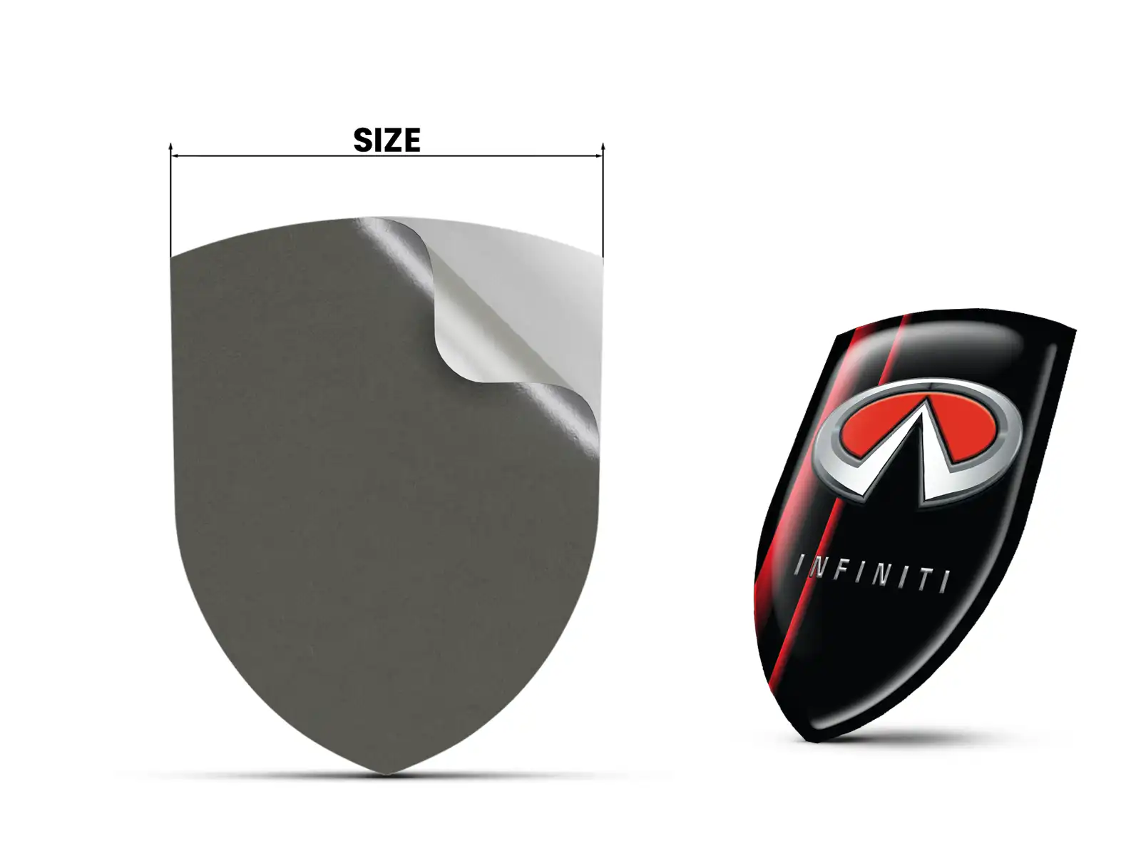 Infiniti Stoßsticker Stilvoll Luxus Premium Auto
